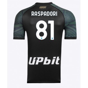 SSC Napoli Giacomo Raspadori #81 Rezervni Dres 2023-24 Kratak Rukavima